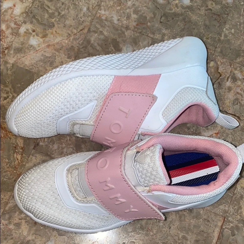 Tommy Hilfiger Kids' Sneakers in White and Pink